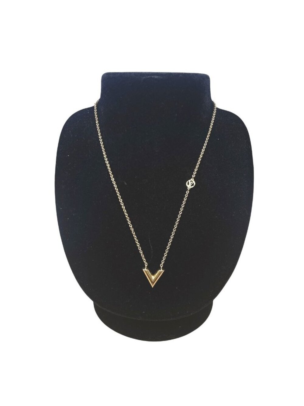 Louis Vuitton Collier loulou Necklace Gold